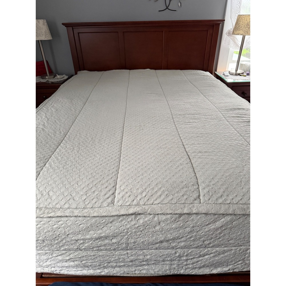 Beddy's Zipper Bedding Queen Chloe Cotton Textured All-In-One Bedding Airstream